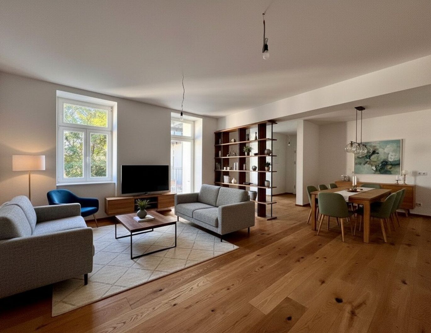 Erstbezug - toller Grundriss!! Sehr schöne 3 Zimmer Altbauwohnung mit Balkon (Top 18)