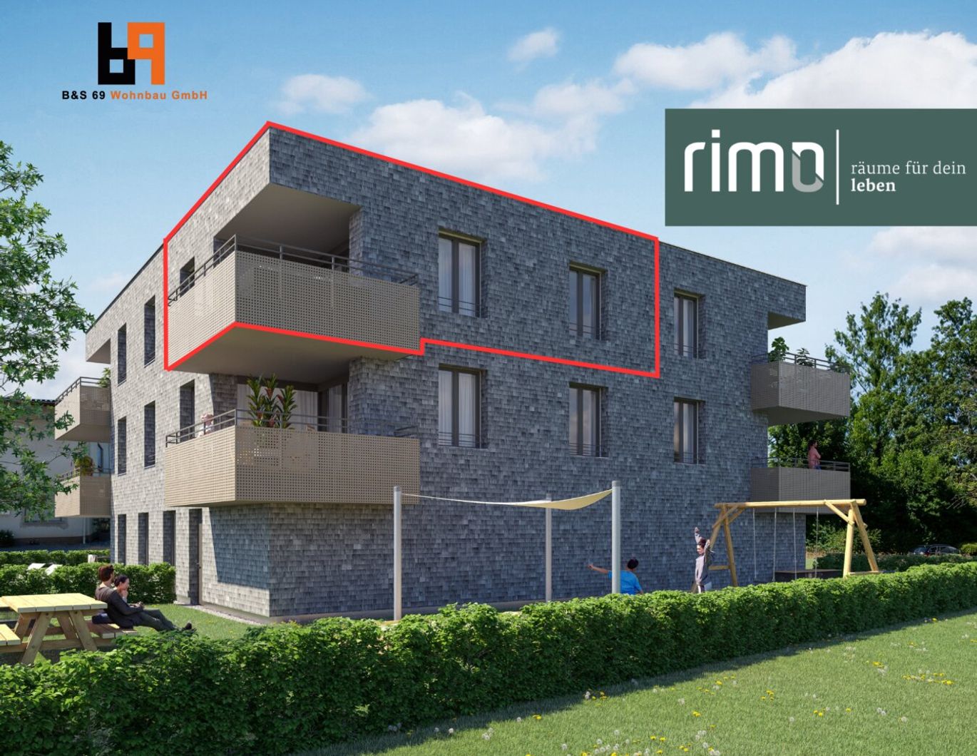 2-Zimmer-Dachgeschosswohnung - Altach, Löwengasse / Top 9