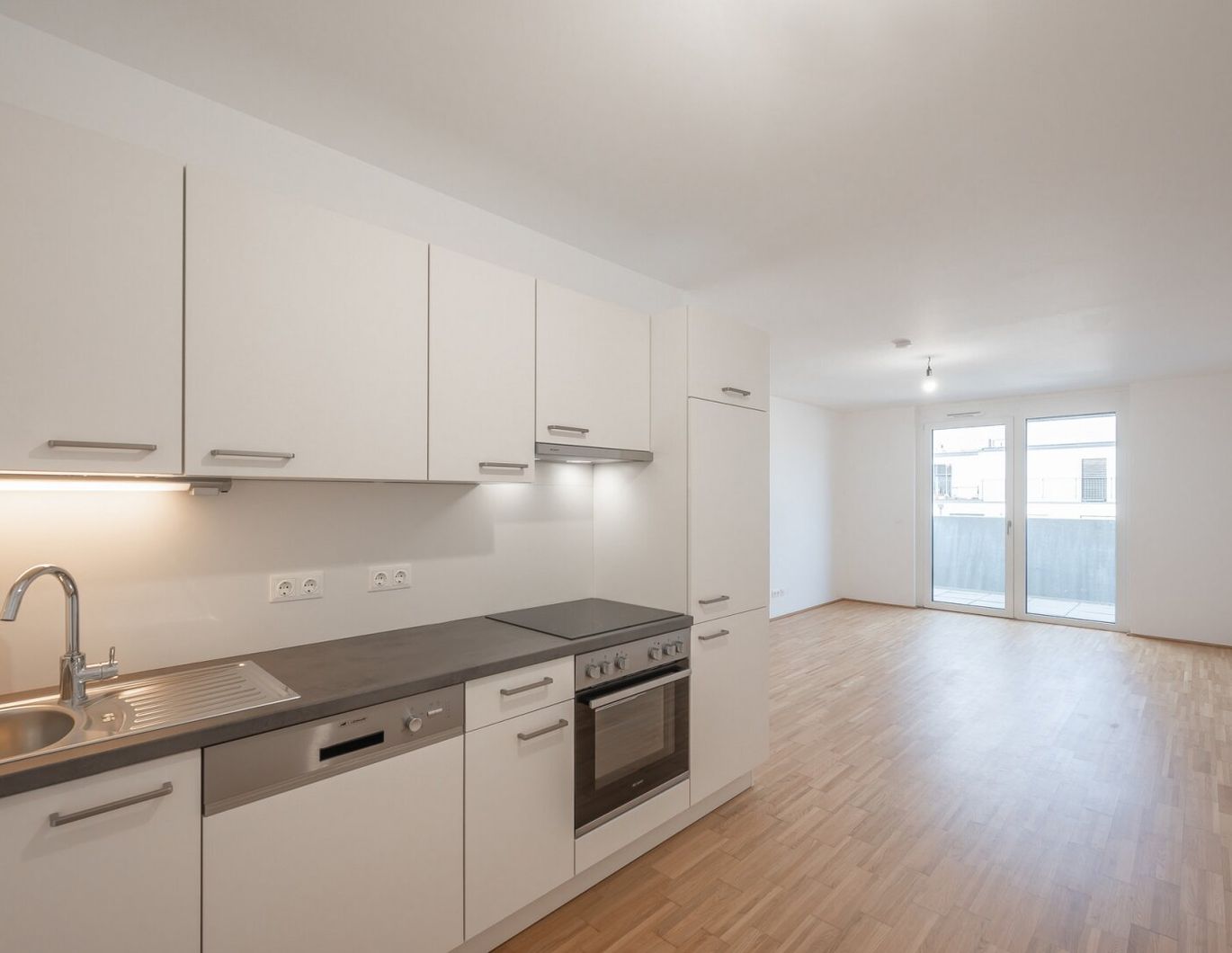 Traumhafter und 2-Zimmer-Neubau mit Balkon & Terrasse