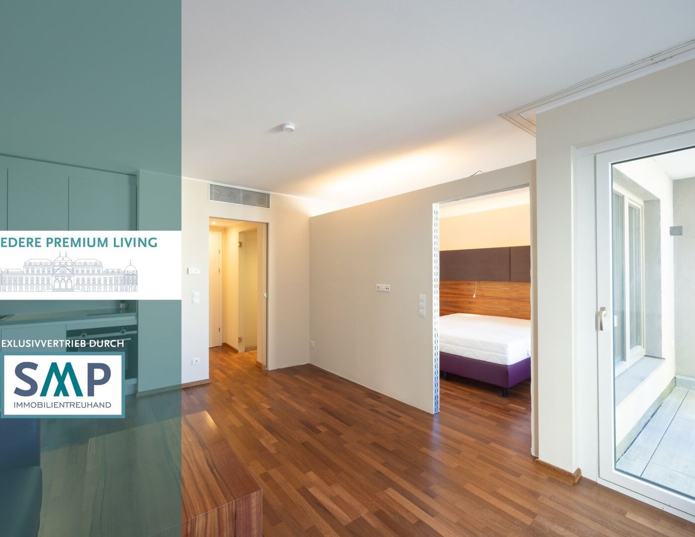 Belvedere Premium Living: 2-Zi. Whg. & Loggia