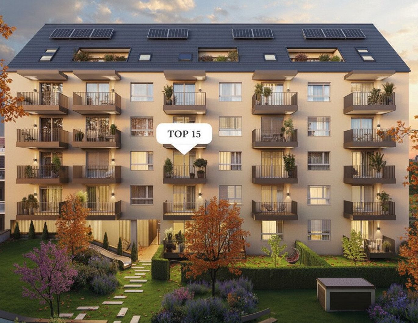 Charmante 2-Zimmer-Wohnung mit Balkon im 2. Obergeschoss