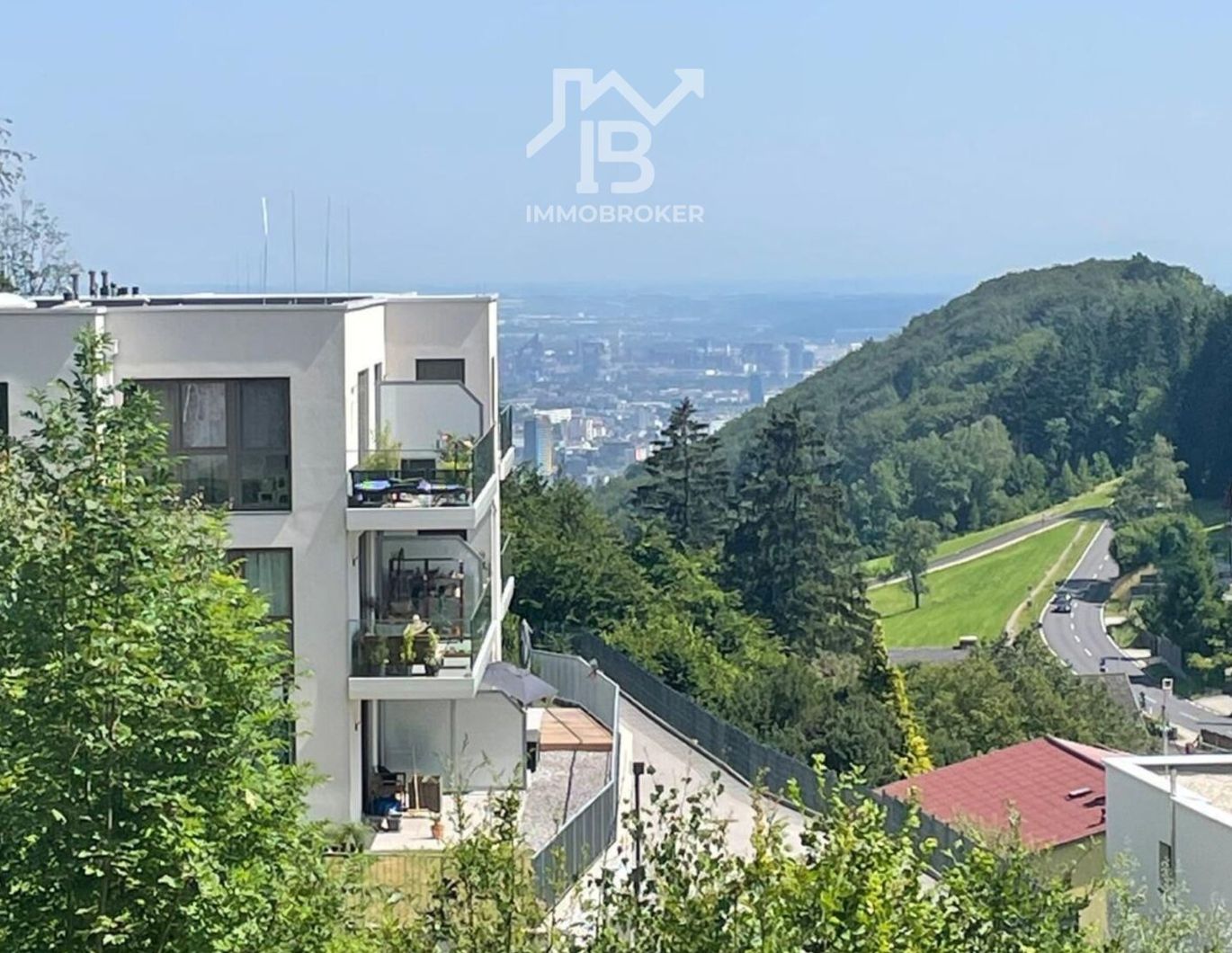 Einfamilienhaus mit Panoramablick über Linz in Neulichtenberg