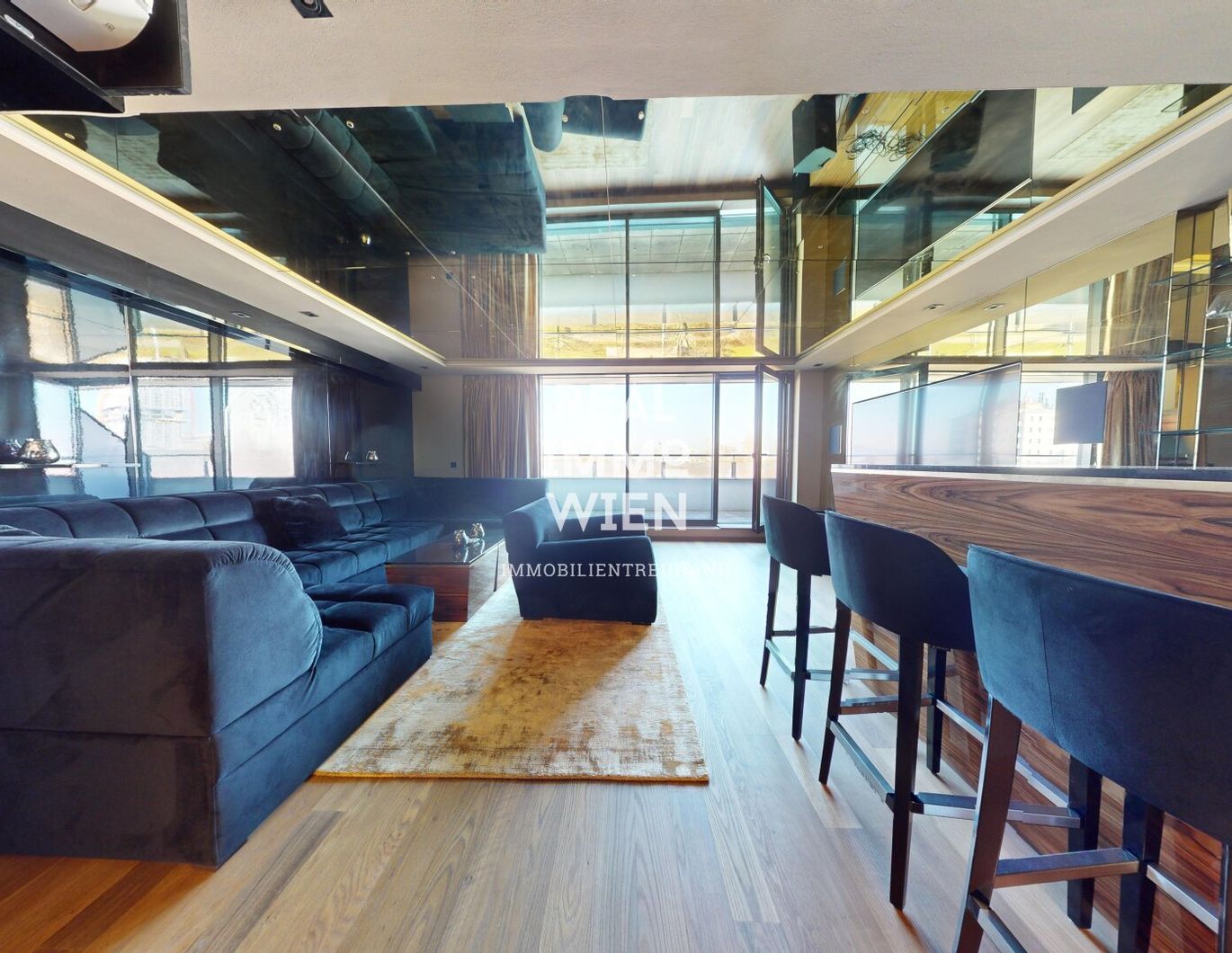 Exklusive Stadtwohnung mit 2 Terrassen 89m2, Grill und Jacuzzi! 4 Zimmern im DG in 1220 Wien.