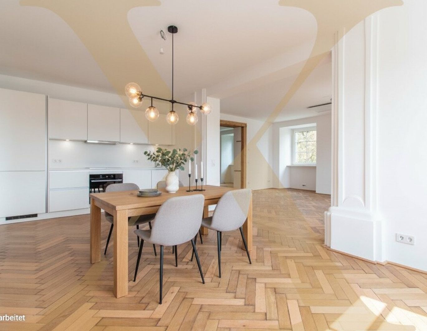 ERSTBEZUG nach Sanierung! Charmante 3-Zimmer-Wohnung mit 2 Bädern im Painherrnhof in Leonding zu vermieten!