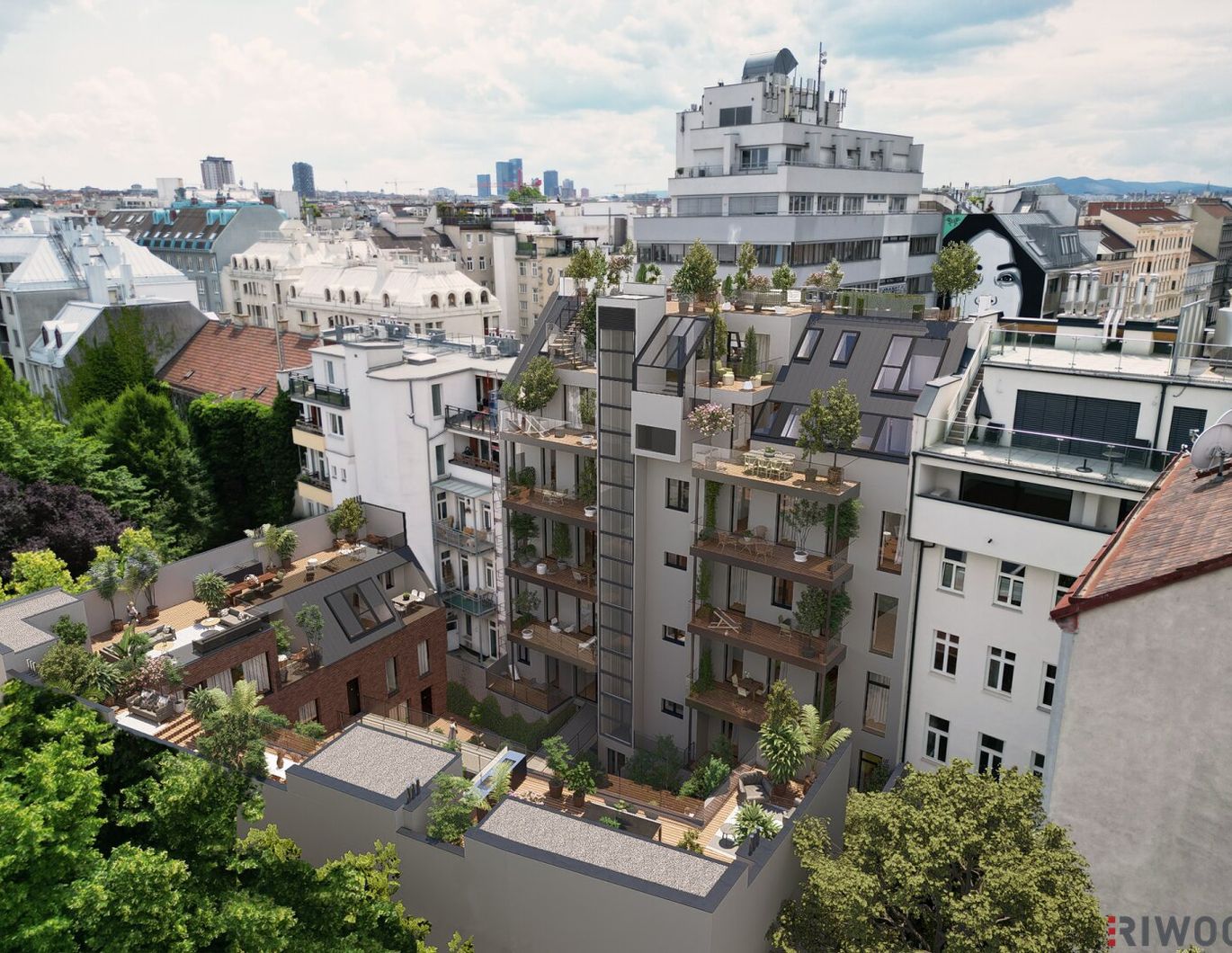 GROHGASSE 10 | hochwertig ausgestattete 2-Zimmer Altbauwohnung mit sonniger Loggia | Erstbezug nach Sanierung