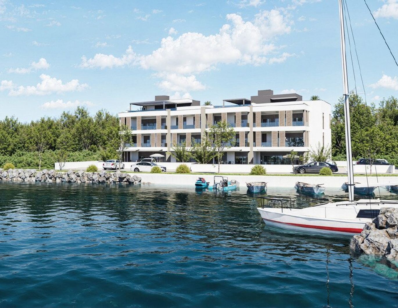 Exklusives Apartment in erster Meeresreihe mit großzügiger Dachterrasse - Luxus trifft Lage