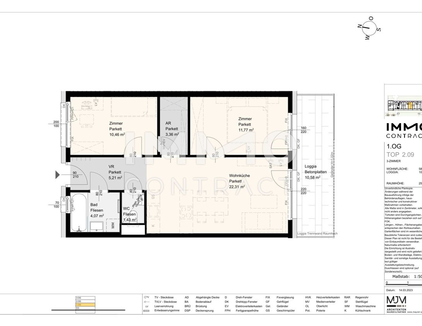 Stock2Live Exklusive Wohneinheiten 42qm - 120qm in Stockerau! _fußläufig zu Schule und Bahnhof!