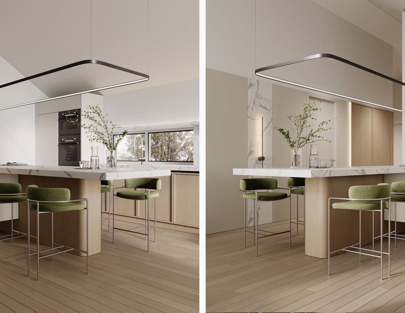 **Seeblick, 104 m²-Eigengarten und 3-Zimmer**