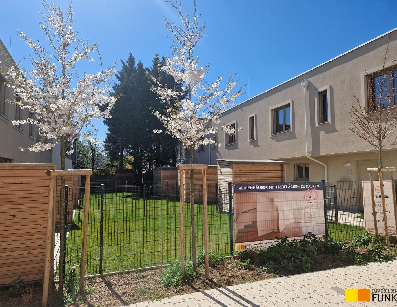 Hallo Familien! Reihenhäuser in Stammersdorf