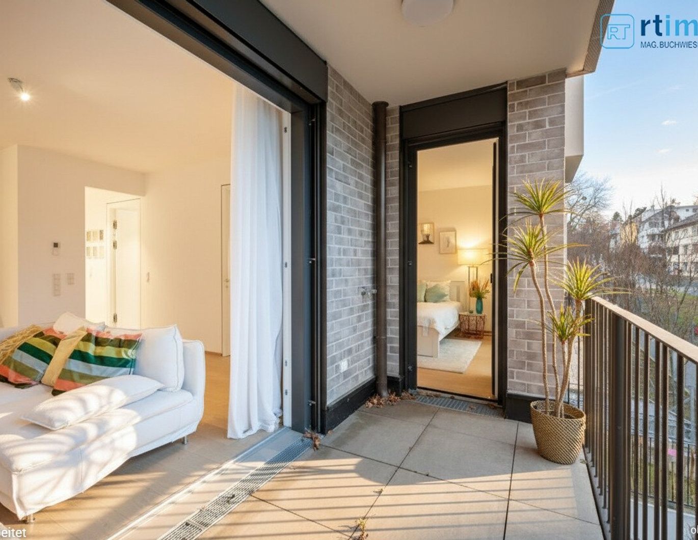 Exklusive 3-Zimmer Neubauwohnung COTTAGE VIERTEL mit Nordterrasse!