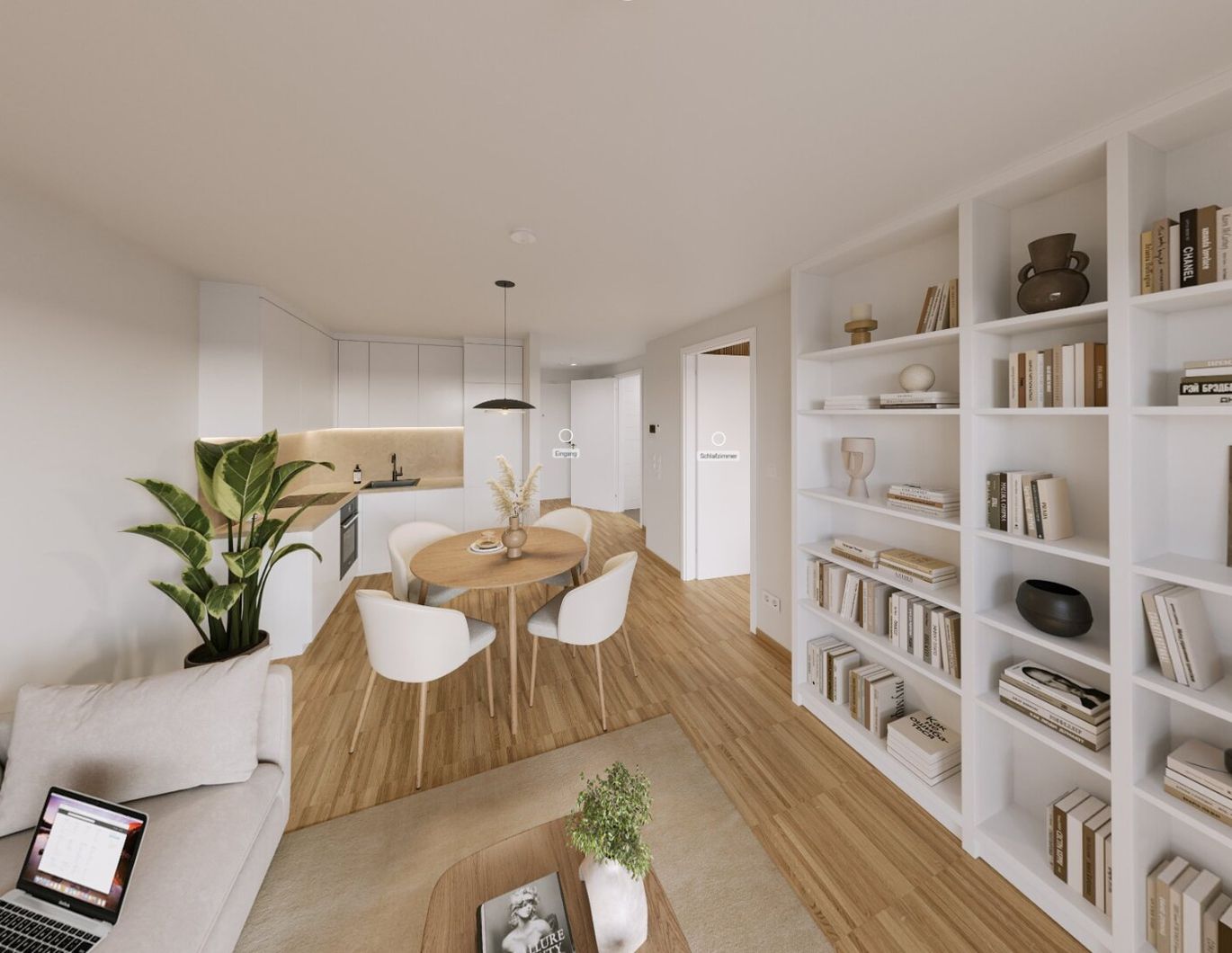 ERSTBEZUG | Traumhafte 2-Zimmer-Wohnung mit Balkon