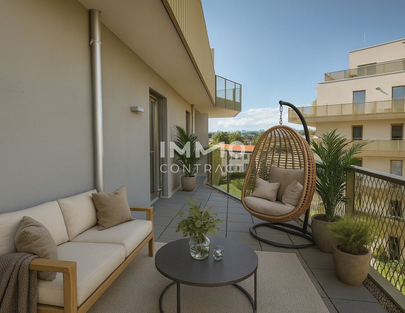 Provisionsfrei: Hirschfeld - Preis jetzt sichern: 3 Zimmer Traum Balkonwohnung von der Sonne geküsst