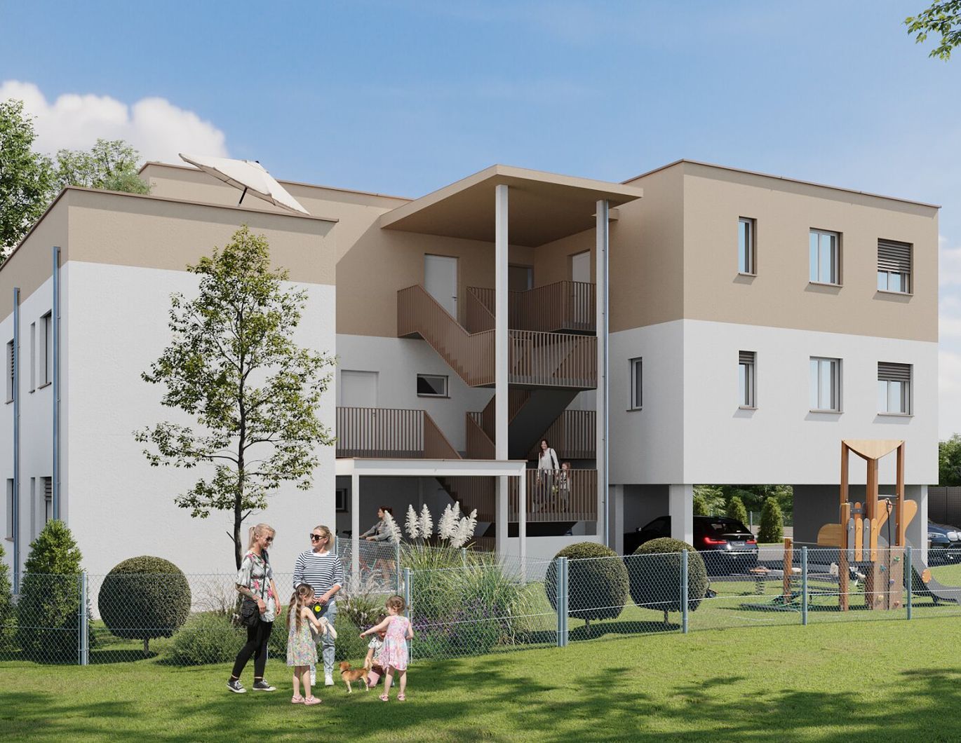 MEGA-Familienwohnung mit 4 Zimmern und zwei Bädern und Blick ins Grüne in einer ruhigen Sackstraße gelegen - 8041 Graz