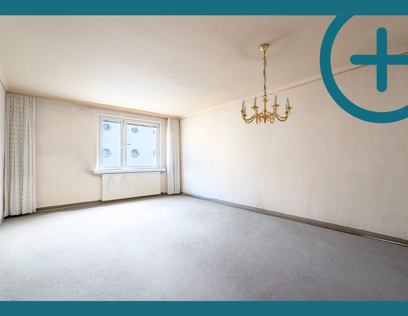 VIEL POTENZIAL: 2-Zimmer Wohnung in thermisch saniertem Haus!