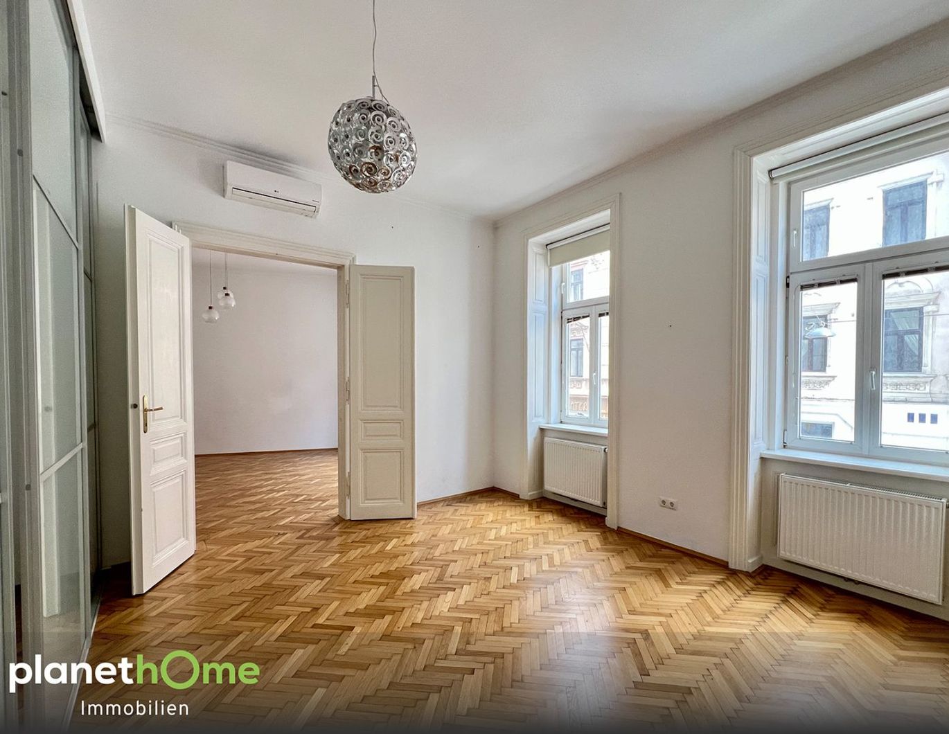 Charmante Altbau-Wohnung mit Klimaanlage in Westbahnhof-Nähe!