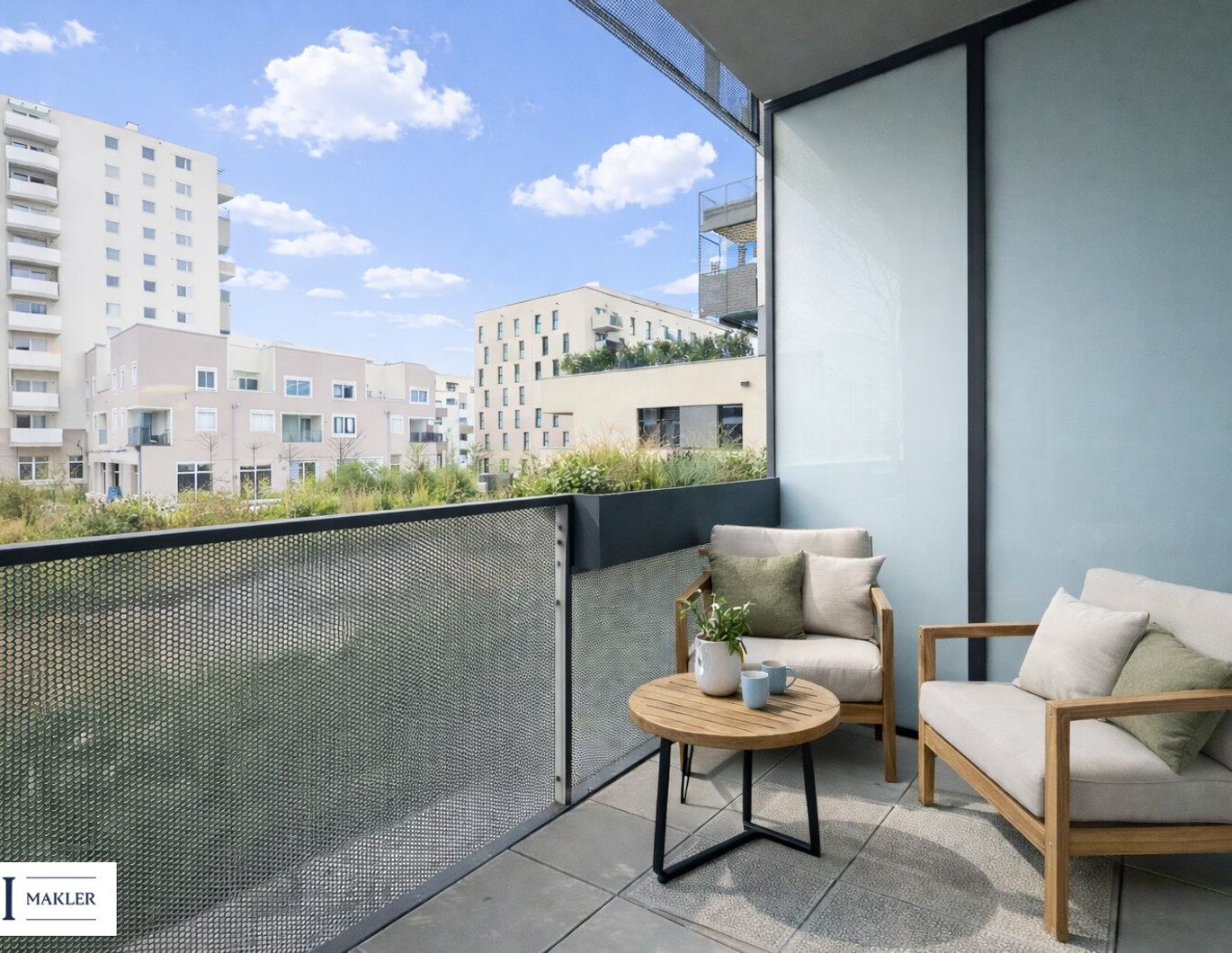 Ruhig wohnen mit Morgensonne & Ausblick ins Grüne