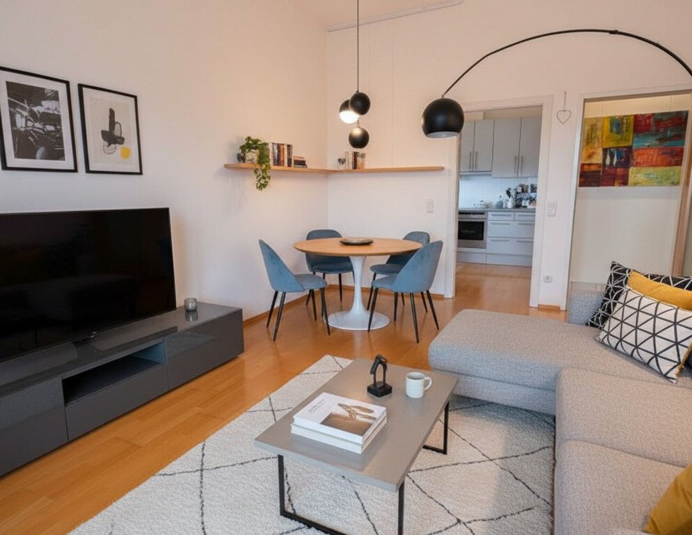 3-Zimmer Wohnung mit Balkon und Tiefgarage in Bregenz