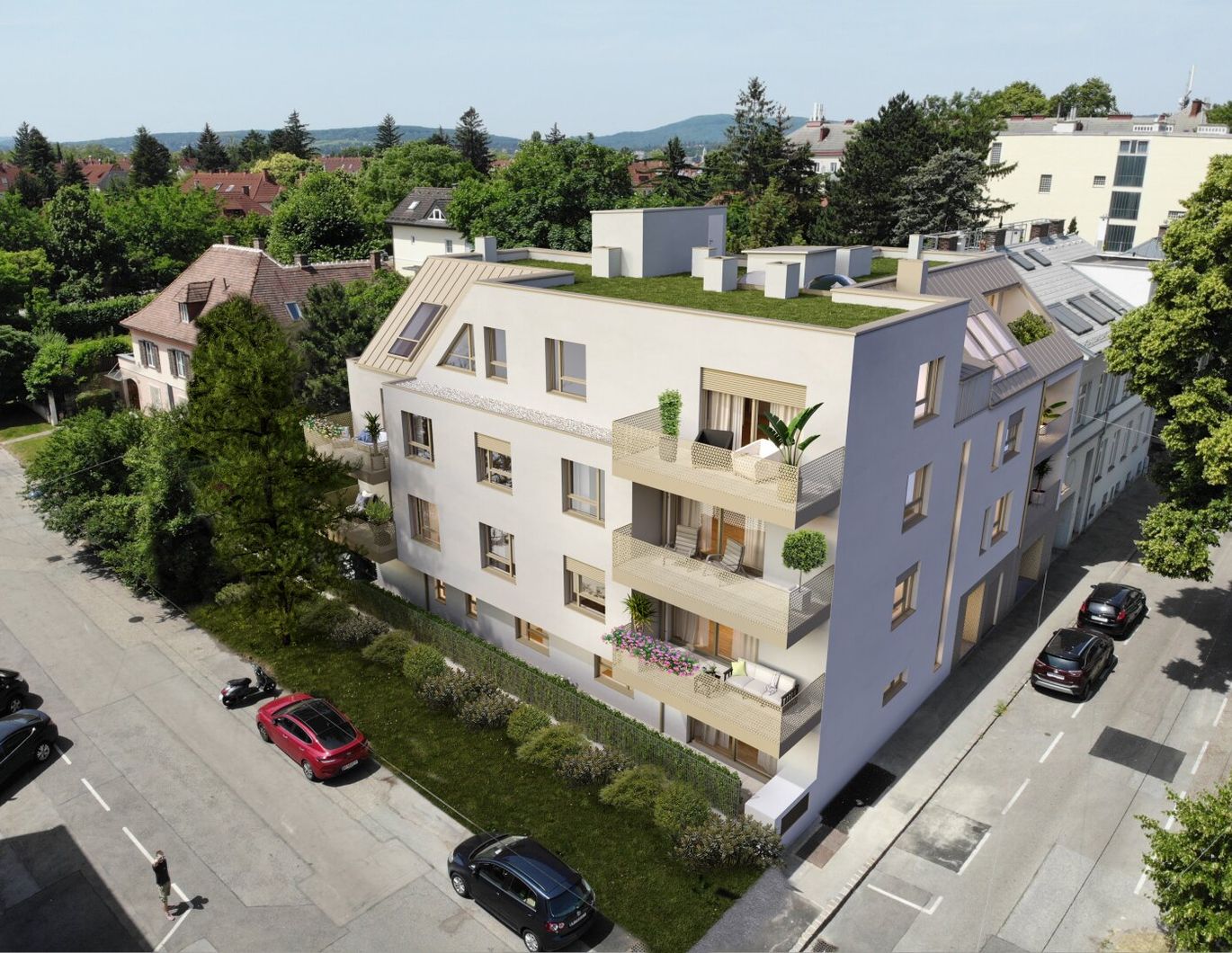 Exklusive Dachgeschoßwohnung nahe Hietzinger Bad: 4 Zimmer, Terrasse, Erstbezug!