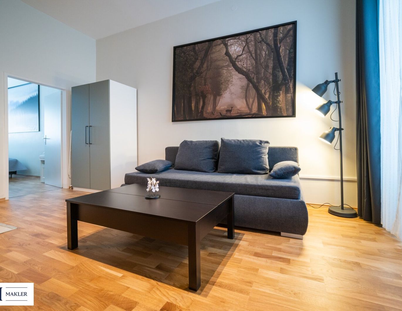 Modernes Wohnen: Voll ausgestattete Wohnung in Top-Lage