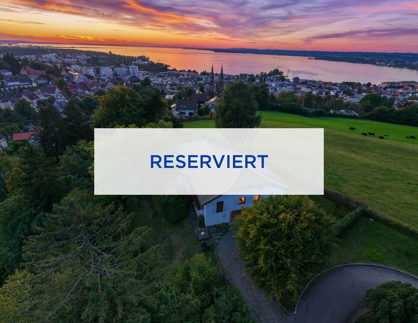 Prachtvolle Villa in Bregenz mit unverbaubarem Blick über den Bodensee