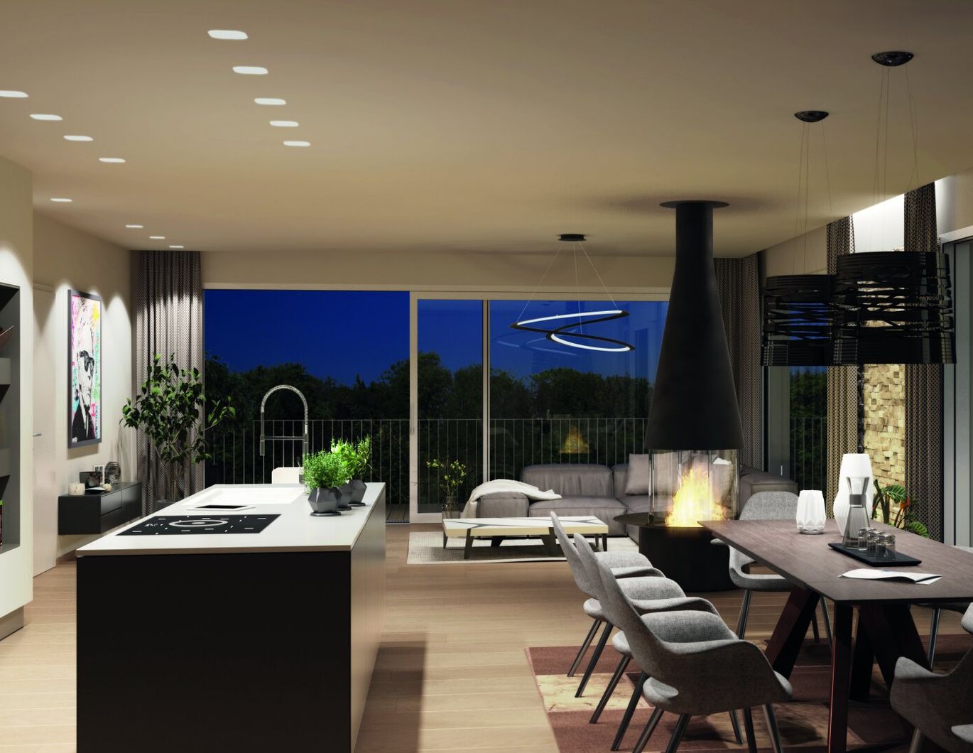 Grün Wohnen am Puls der Stadt: Sonniges Penthouse im neuen Graumann-Park