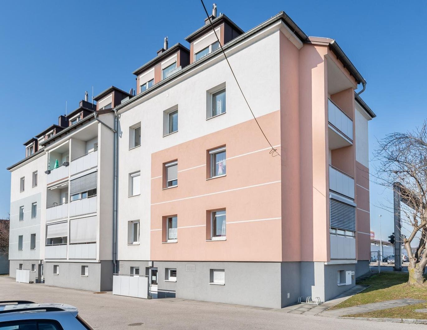 Monteurzimmer in Wels - 3 Raumwohnung mit 6 Betten