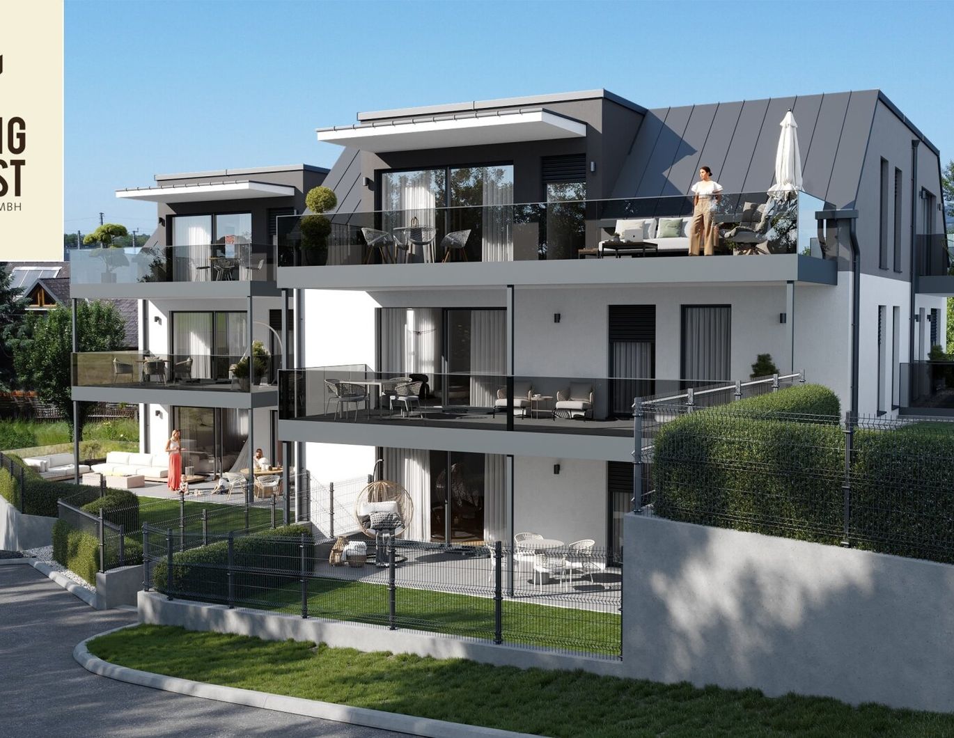 LIV - Parkview | Lichtdurchfluteter Rückzugsort im 1. OG mit großzügigem Balkon