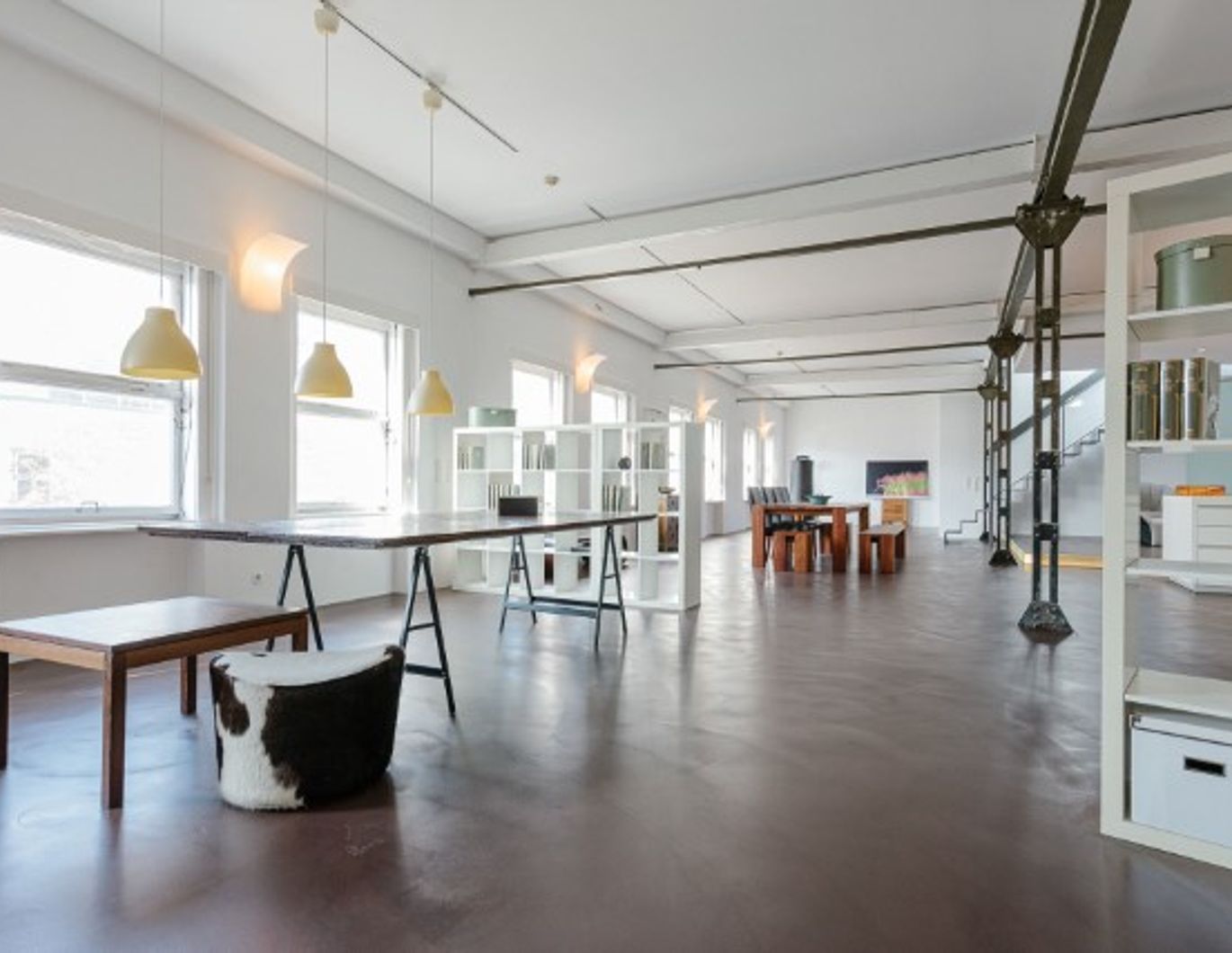Penthouse in ehemaliger Maschinenfabrik zum Arbeiten und Wohnen