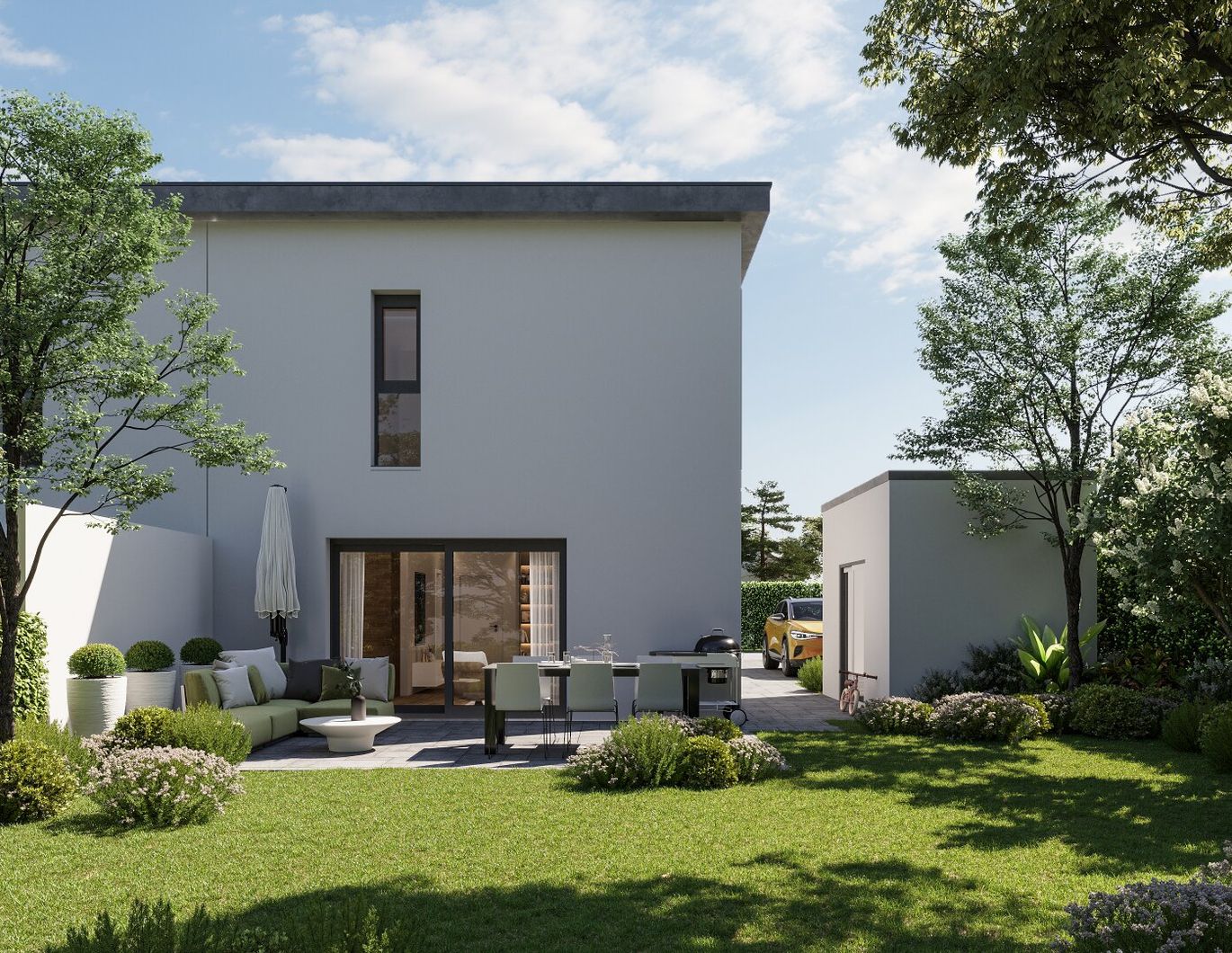 Exklusive Doppelhaushälfte in Kottingbrunn - Modernes Wohnen in ruhiger Lage