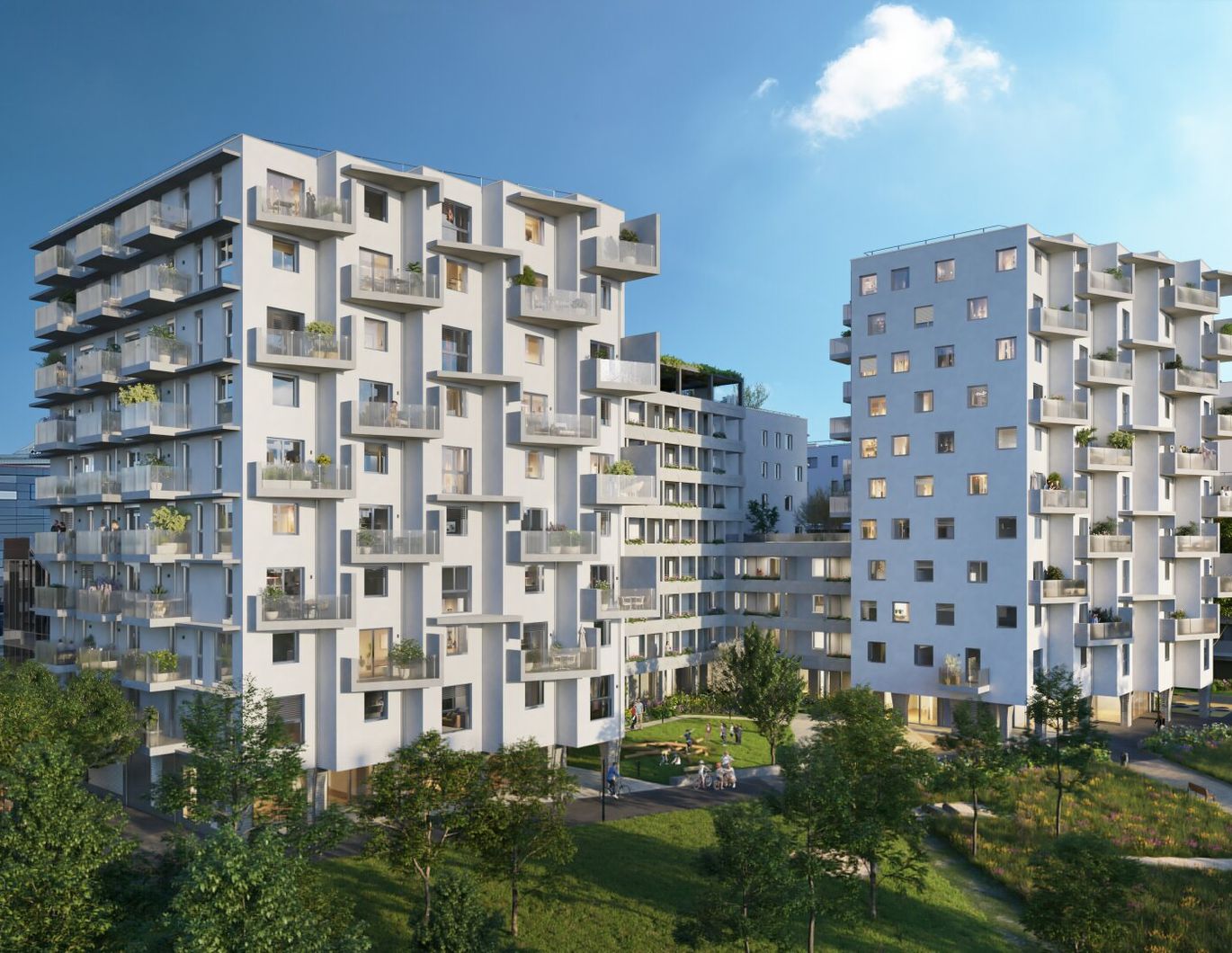 Ruheoase im Stadtviertel: Entdecken Sie die PARK FLATS