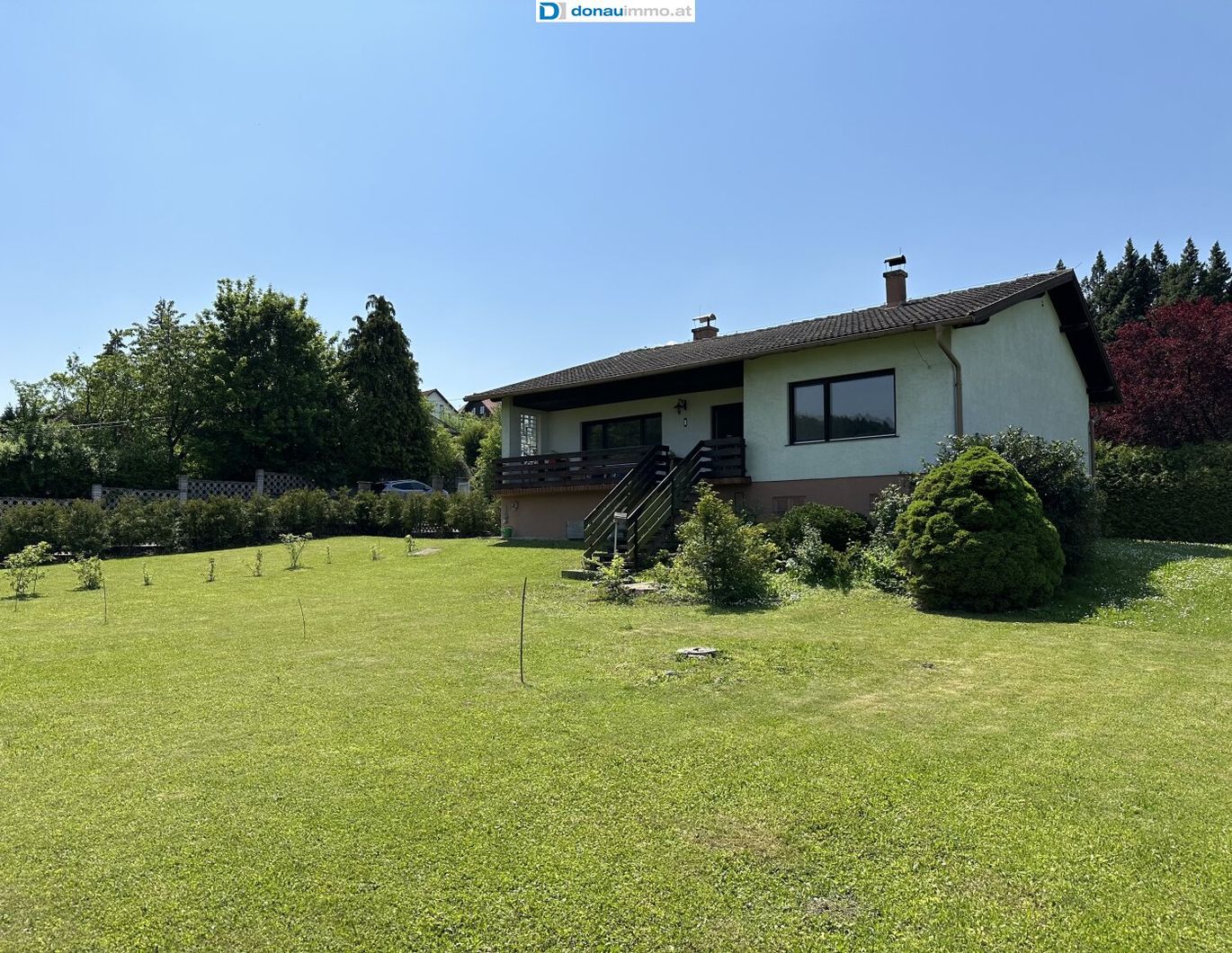 3434 Wilfersdorf bei Tulbing, 15 min ins Auhofcenter, perfekt gegliederter Bungalow mit riesen Garten in bester Grünruhelage