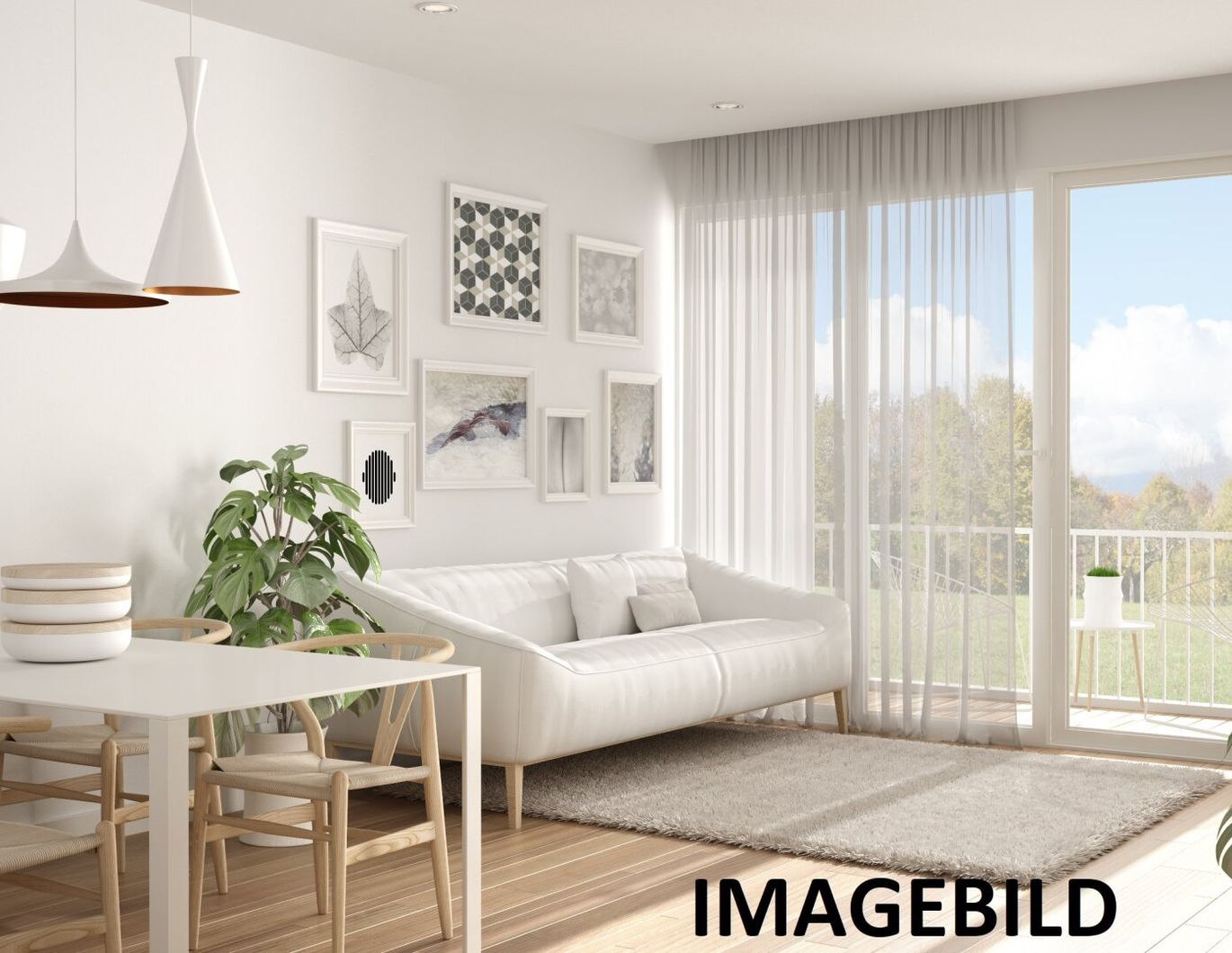 Coole 3-Zimmer-Terrassenwohnung mit eigenem Gartenparadies