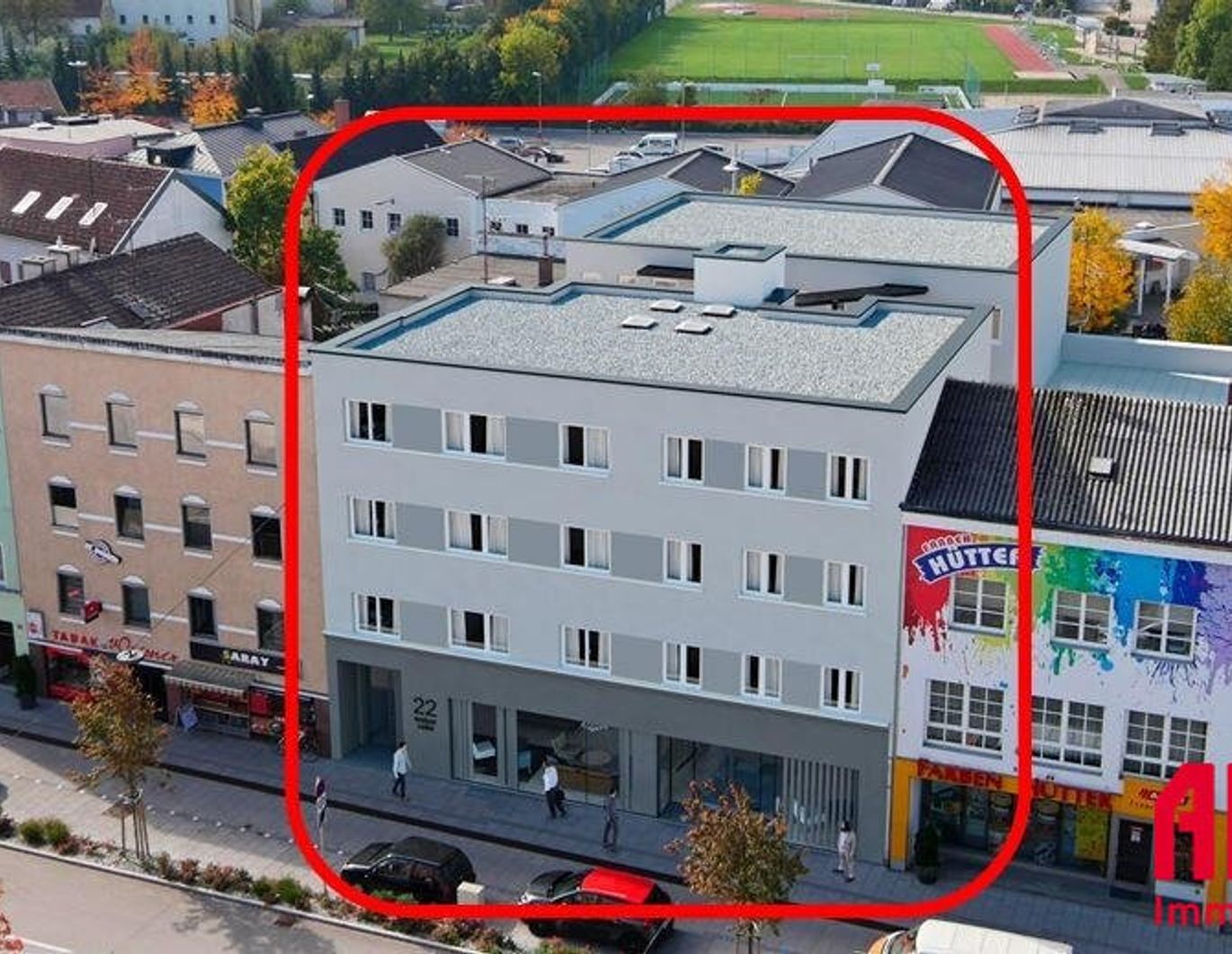 hochwertige 3- Zimmer Mietwohnung mit Balkon