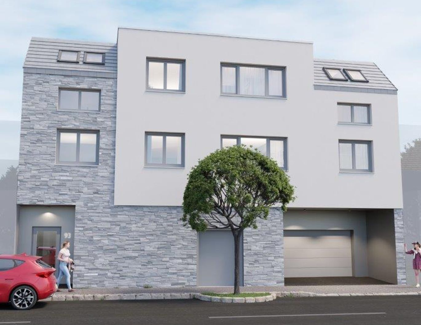 Exklusive Neubau 4 Zimmerwohnung mit Balkon in Baden - direkt vom Bauträger - PROVISIONSFREI!