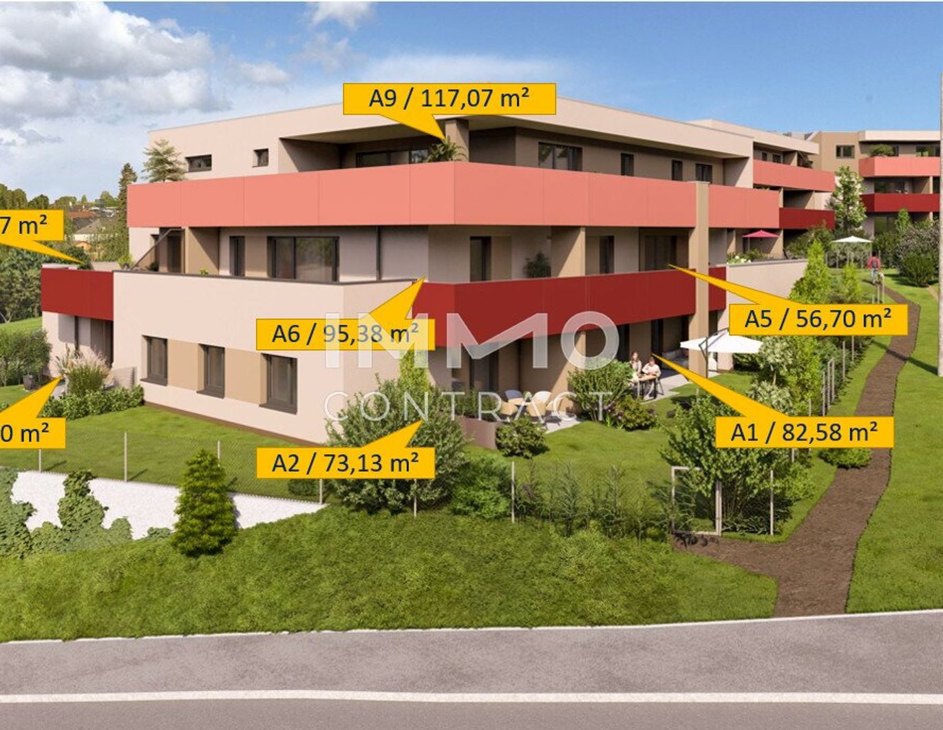 Lichtdurchflutete 4-Zimmer Wohnung mit Weitblick in den STADTTERRASSEN PEUERBACH - provisionsfrei! ** JETZT FRÜHKÄUFER-RABATT!**