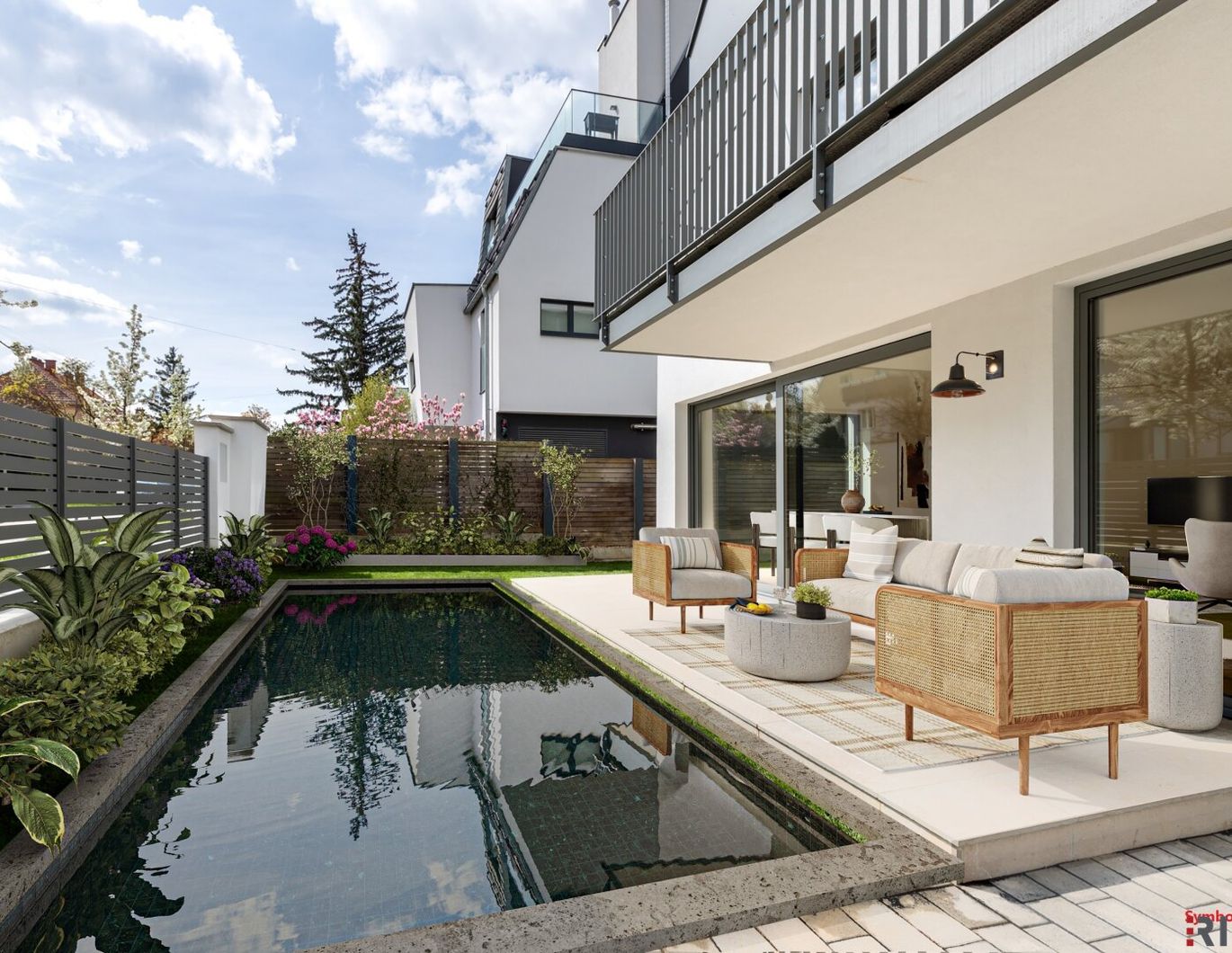 Grünruhelage | Erstbezug mit 4 Zimmern, 95m² Eigengarten & Keller | Luftwärmepumpe, Klima- & PV-Vorbereitung
