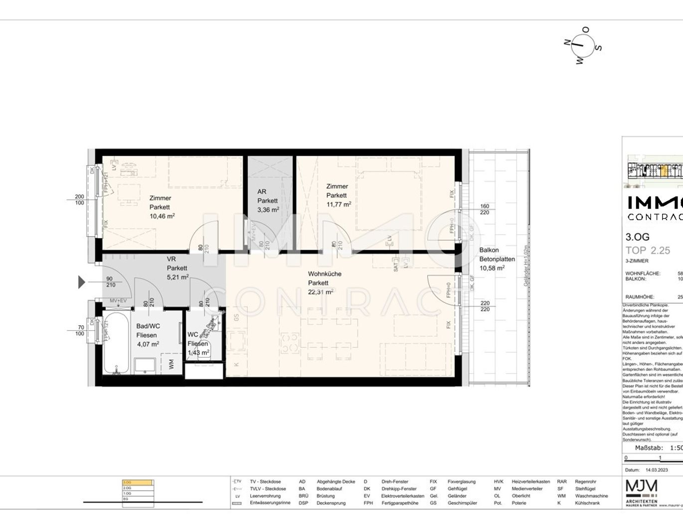 Stock2Live Exklusive Wohneinheiten 42qm - 120qm in Stockerau! _fußläufig zu Schule und Bahnhof!