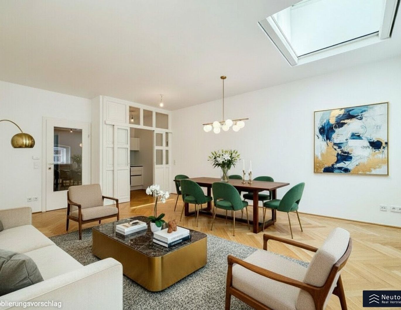 TRAUMHAFTE STADTWOHNUNG IN HISTORISCHEM PALAIS - BEGEHRTE LAGE IM HERZEN DER WIENER INNENSTADT