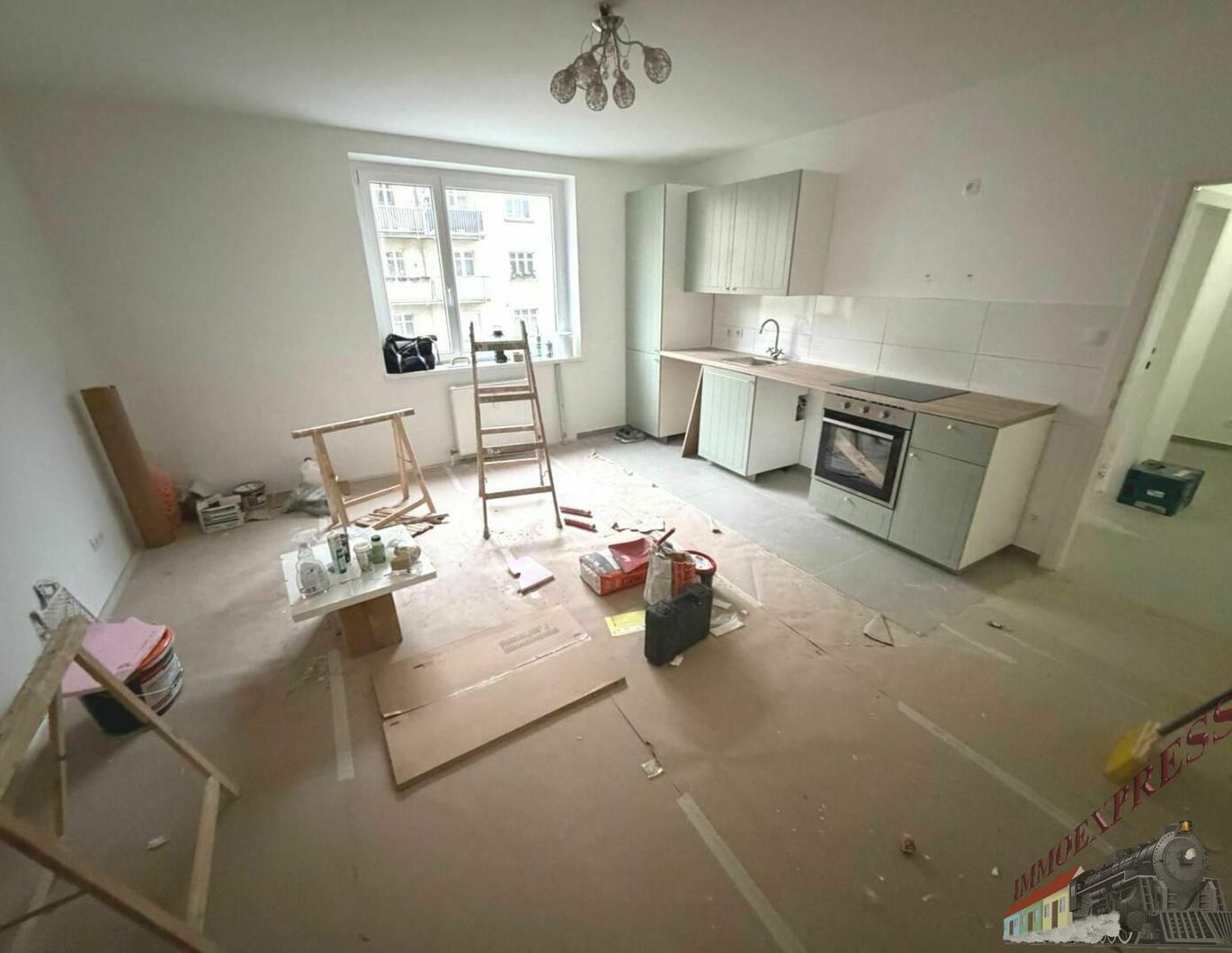 Schöne neusanierte Wohnung ab 1.3.26 bereit für eine langfristige Anmietung (Sanierung bereits im Endspurt)