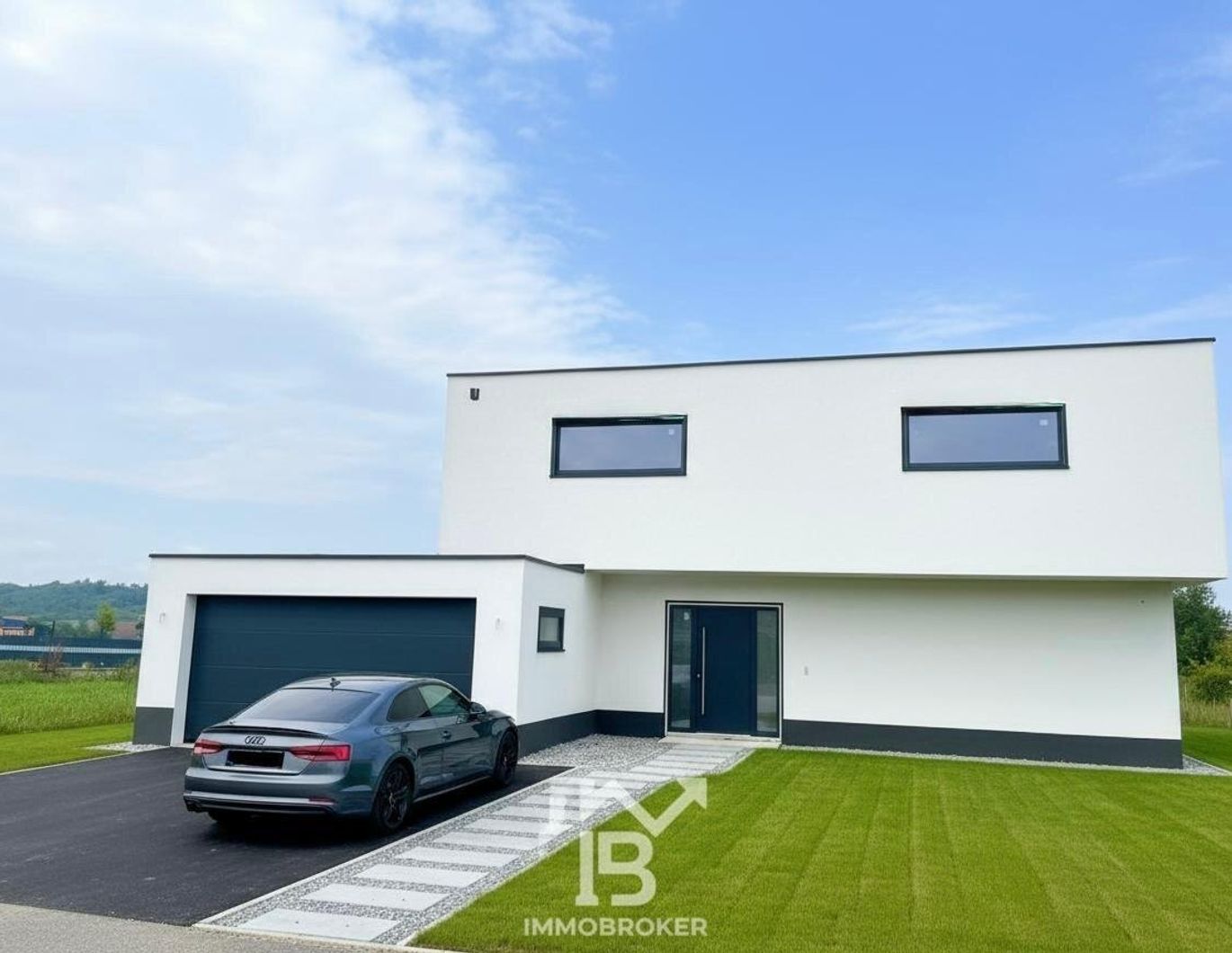 Traumhaus in Schönkirchen-Reyersdorf: Fertiggestellter Rohbau mit Gestaltungsspielraum