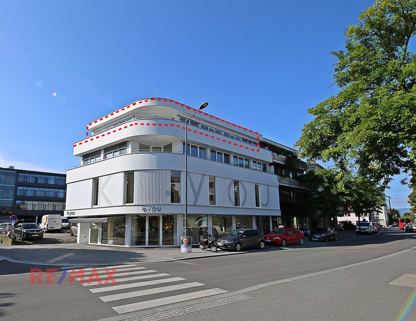 4-Zimmer-Penthousewohnung mitten in Dornbirner zu mieten