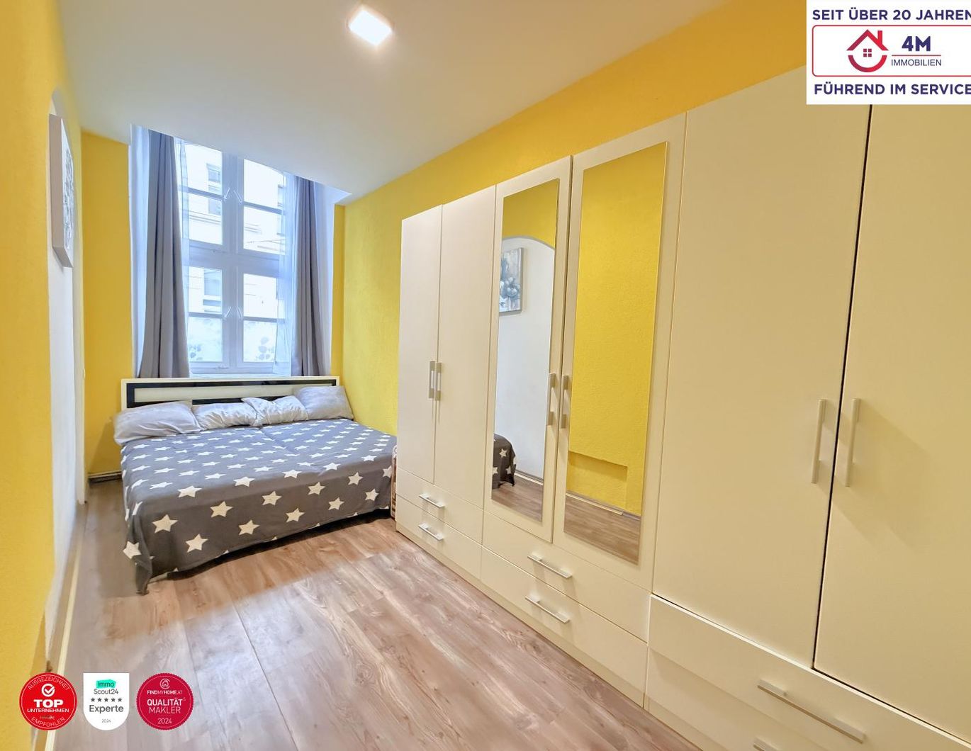 Helle Altbau-Oase im Erdgeschoss - 3 Zimmer nahe dem 1. Bezirk