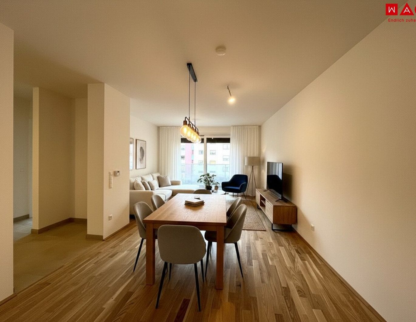 Mietwohnungen inkl. energiesparendem Klimasystem mit Wärmepumpenanlage, Deckenkühlung, Erdspeicher und Solaranlage am sicheren u. nachgefragten Bindermichl