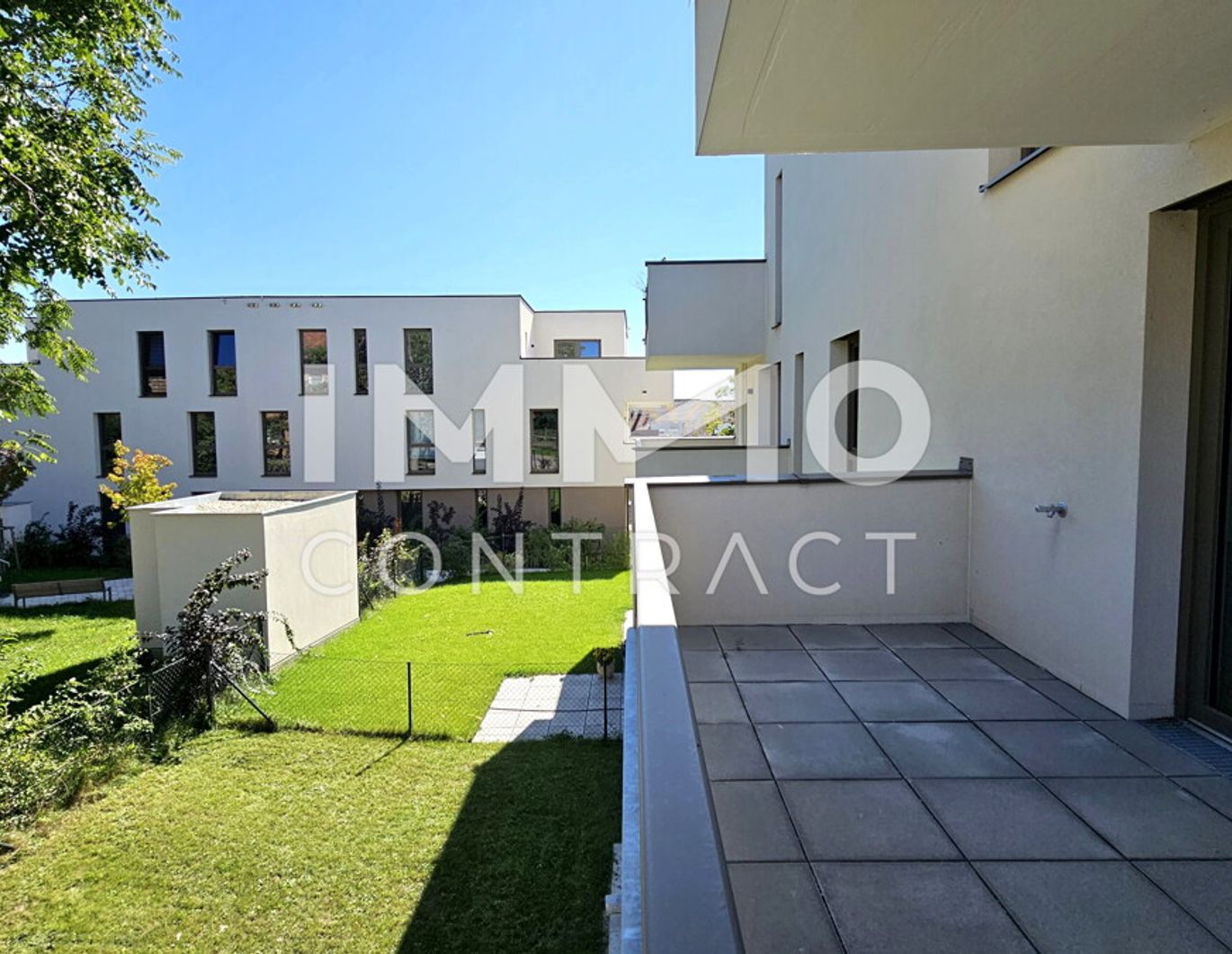 Provisionsfrei! Moderne 3-Zimmer-Wohnung mit 12m2 Balkon in Ruhelage und Blick ins Grüne