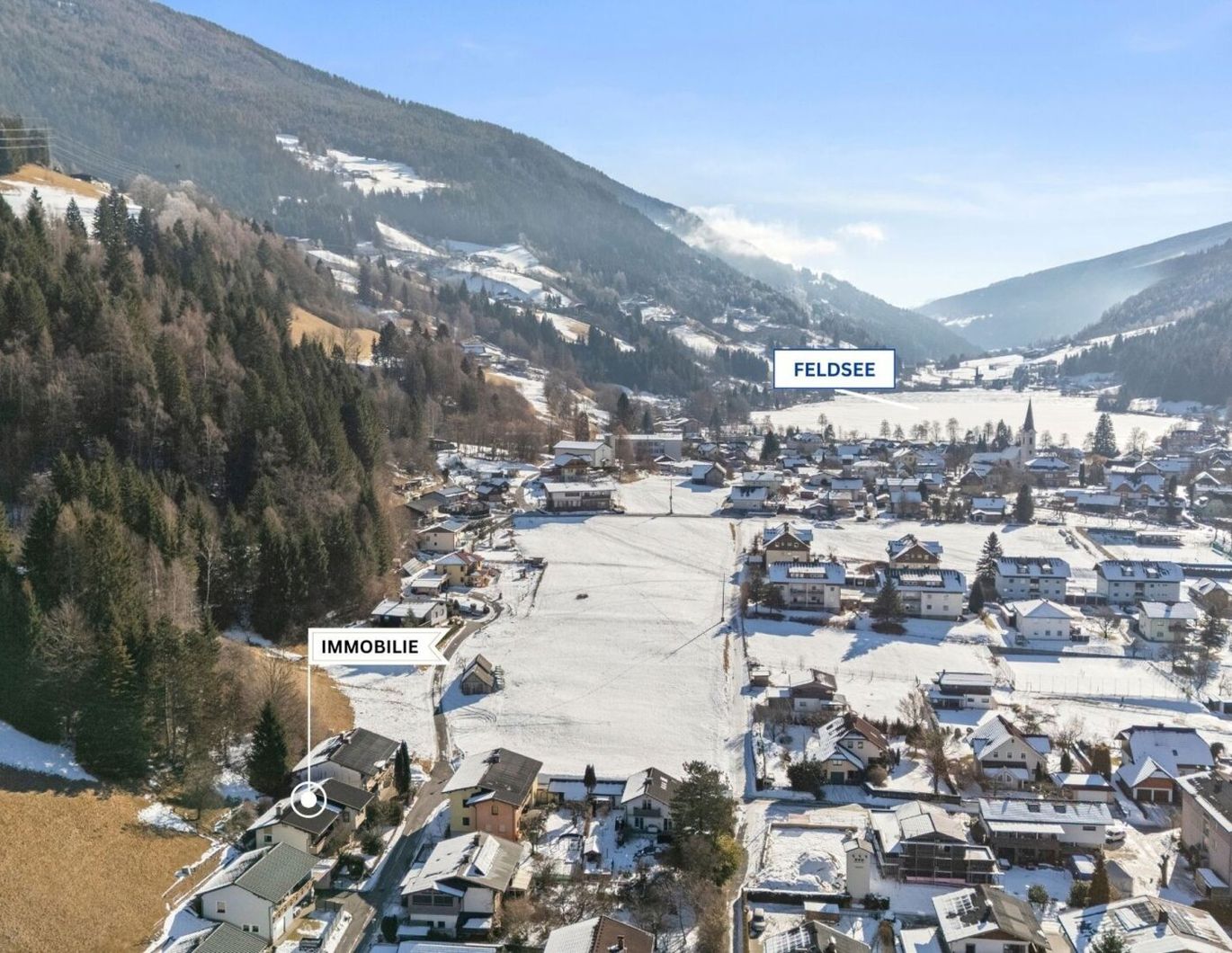 Ein Zuhause zwischen See, Wald und Bergkulisse