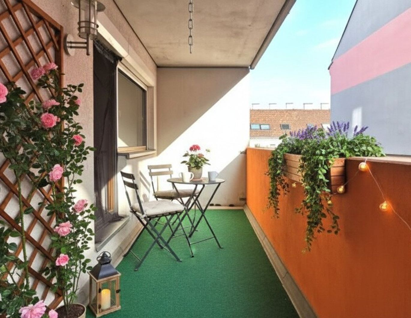 UNEINSEHBARE 2-ZIMMER MIT GROSSER LOGGIA