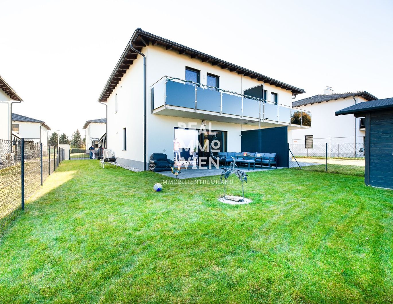 #DOPPELHAUSHÄLFTE BEI WIENER NEUSTADT LAND!! ERSTBEZUG!! TRAUMHAUS WARTET AUF SIE!! 360°- 3D Besichtigung!!!#
