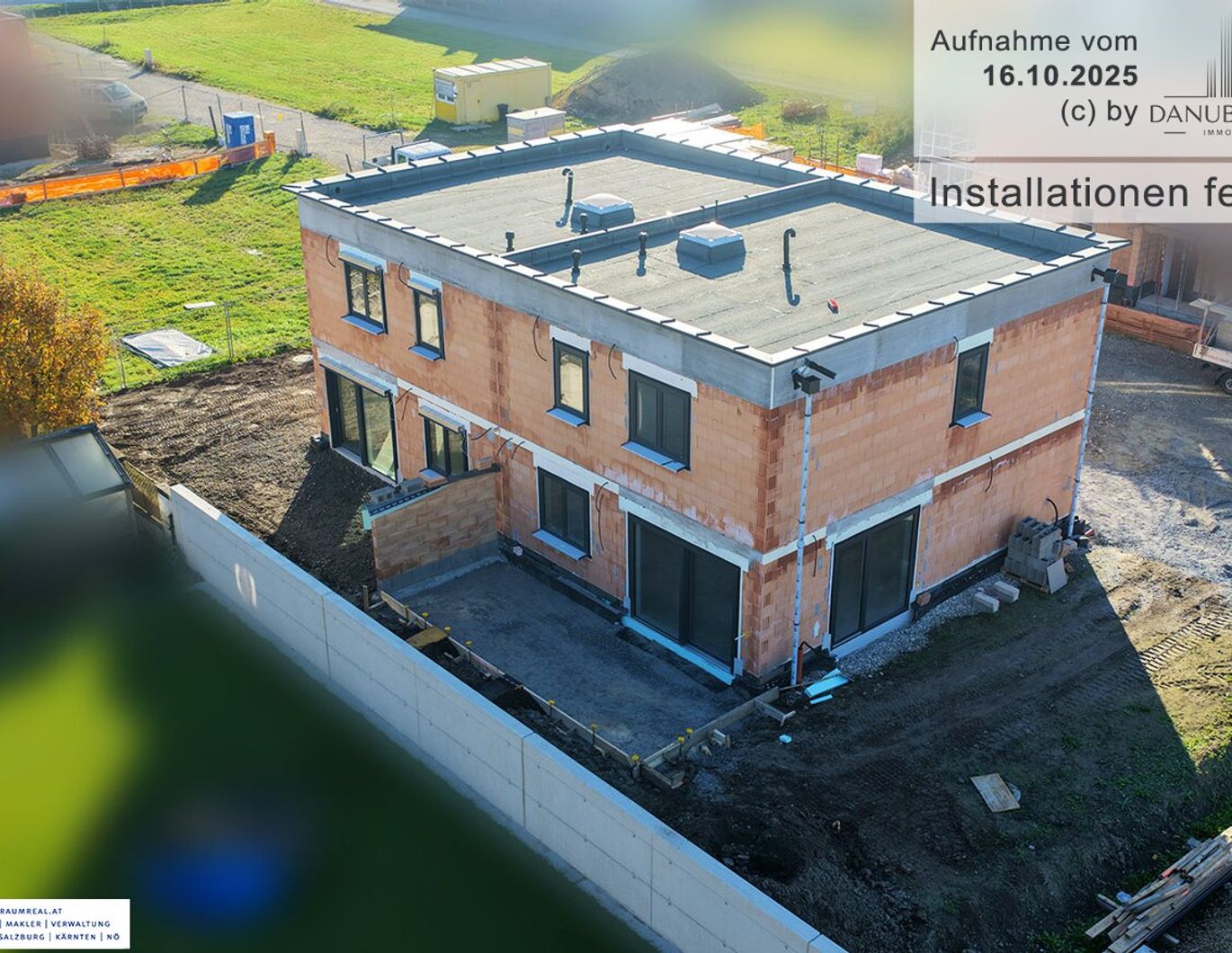 Doppelhaushälfte (Danube Live TOP 2) mit Garten, Terrasse und vielem mehr - in familienfreundlicher Lage in 4320 Perg. ROHBAU ABGESCHLOSSEN - jetzt anfragen!