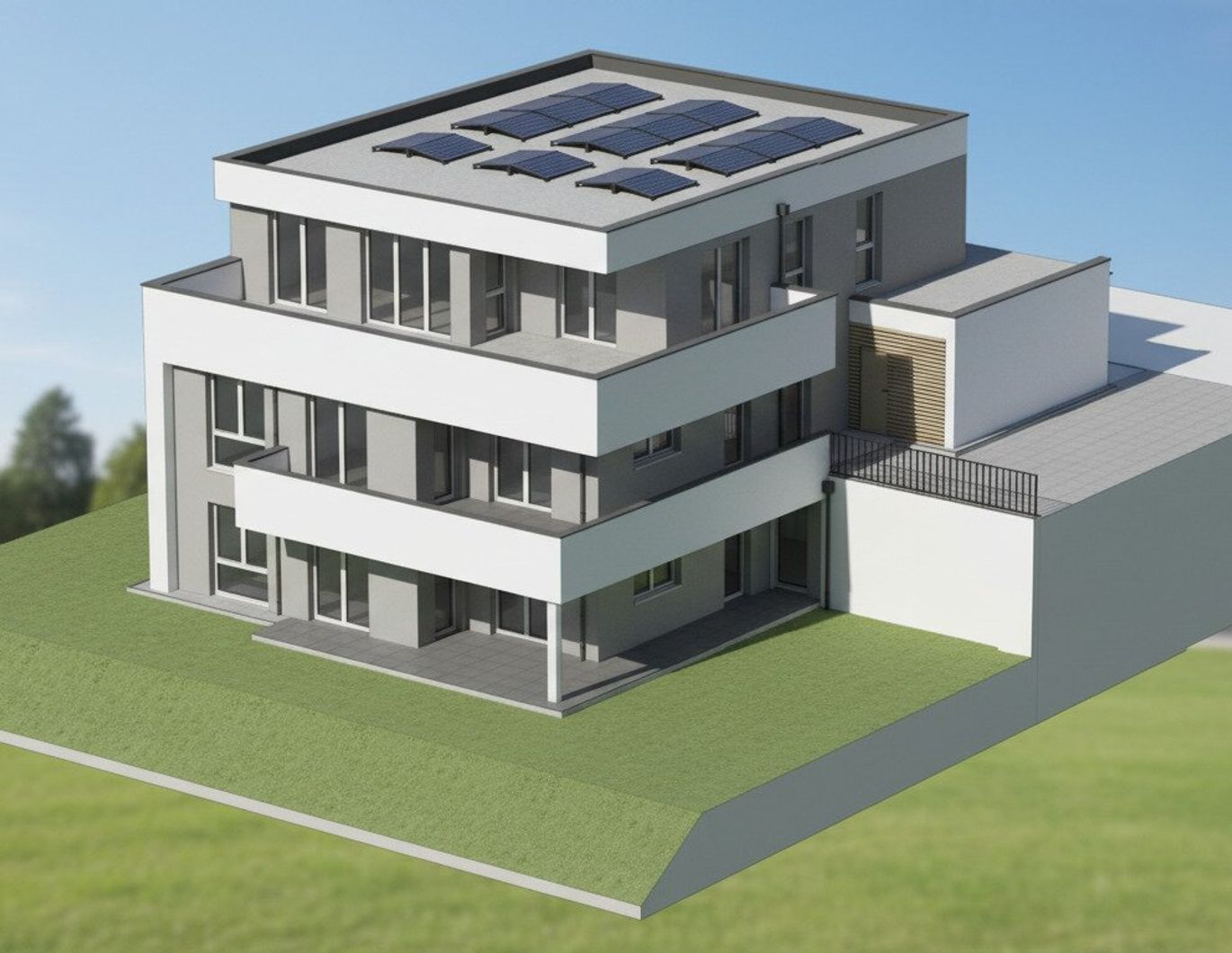Moderne Gartenwohnung in Vöcklamarkt: Erstbezug, 4 Zimmer, Garten, 2 Stellplätze!