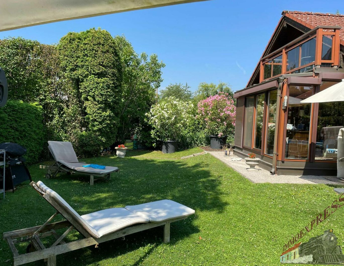 1130 Wien, Traumgartenhaus in eleganter Südlage, Pool, Vollausstattung, Topgarten!